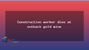 Winch failure linked to worker death at outback mine - winch failure linked