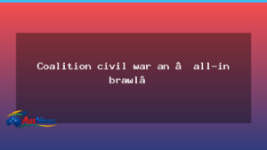 Coalition in turmoil as internal rifts widen and One Nation gains ground - coalition turmoil internal