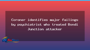 Coroner flags failings in Bondi Junction attacker psychiatrist - coroner flags failings