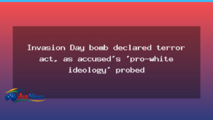 Perth Invasion Day bombing declared a terror act as investigators probe online ideology - perth invasion