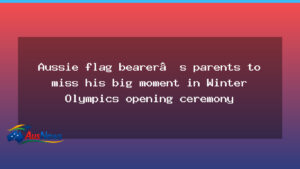 Bittersweet moment as Australian flag bearers named for Winter Olympics opening ceremony - bittersweet moment australian