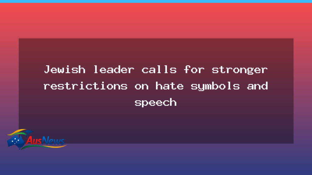 Queensland Jewish Leader Calls for Stronger Anti-Hate Laws - queensland jewish leader