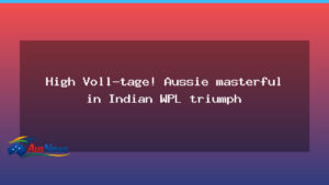 Aussie star Voll powers Bengaluru to dramatic WPL triumph - aussie star voll