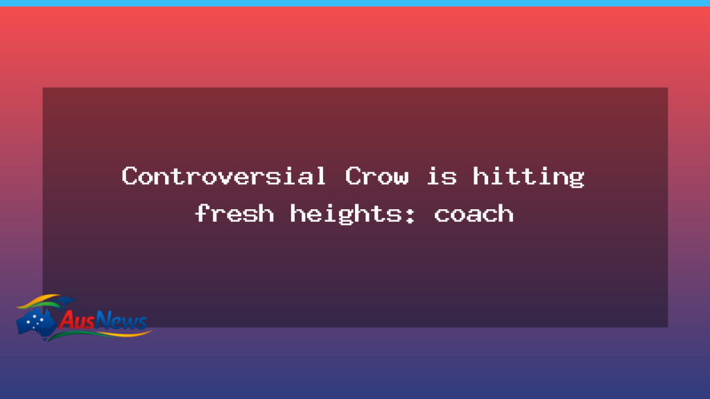 Rankine resurgence: coach hails improved professionalism amid AFL sanction - rankine resurgence coach