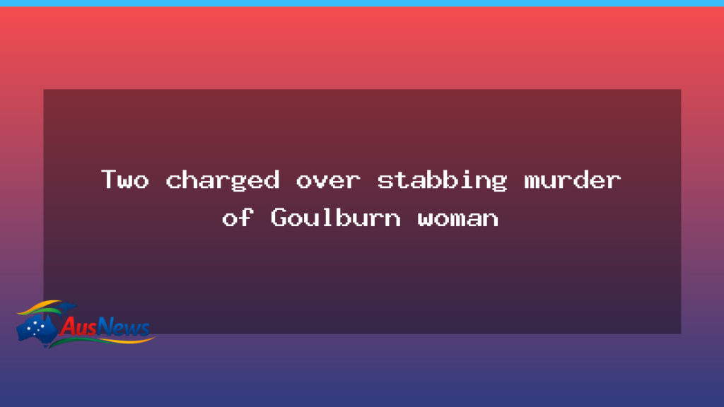 Two charged over Goulburn stabbing murder in New South Wales - two charged over
