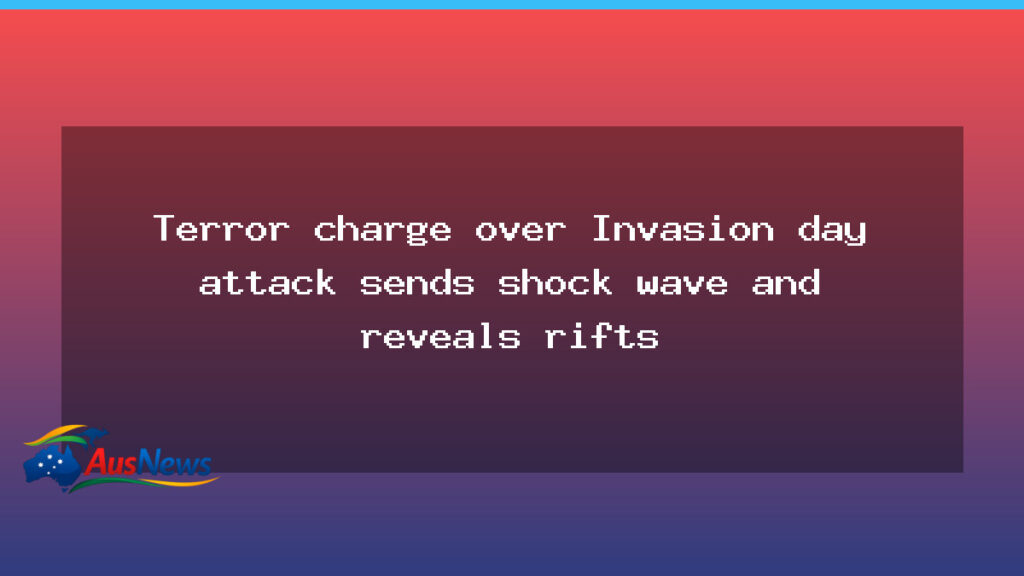 WA terror charge over Invasion Day attack shakes Perth and exposes rifts - terror charge over