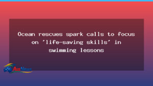 Ocean rescues spur calls for survival-focused swimming lessons in WA - ocean rescues spur