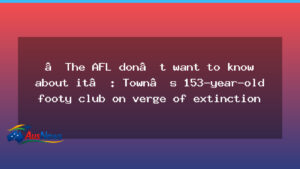 Maryborough’s 153-year-old footy club on brink of extinction - maryborough 8217 153-year-old