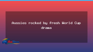 Aussies rocked by fresh World Cup drama as veteran bowler ruled out - aussies rocked fresh