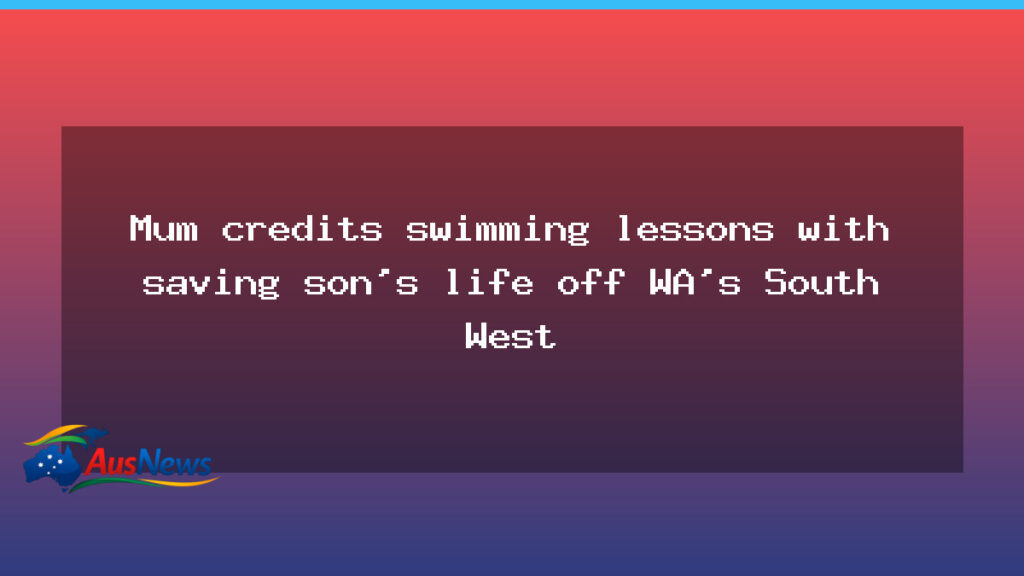 Swimming lessons credited after WA South West rescue - swimming lessons credited