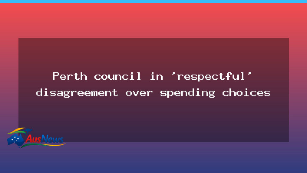 Serpentine-Jarrahdale council in respectful clash over ratepayer spending - serpentine-jarrahdale council respectful