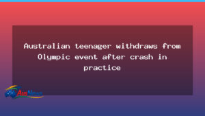 Australian teen withdraws from Olympic slopestyle after practice crash - australian teen withdraws