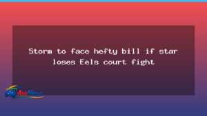 Storm may face hefty bill if Lomax court fight fails - storm may face