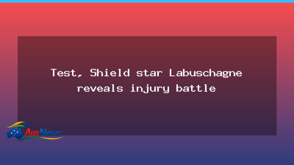 Labuschagne injury battle as Shield season looms - labuschagne injury battle