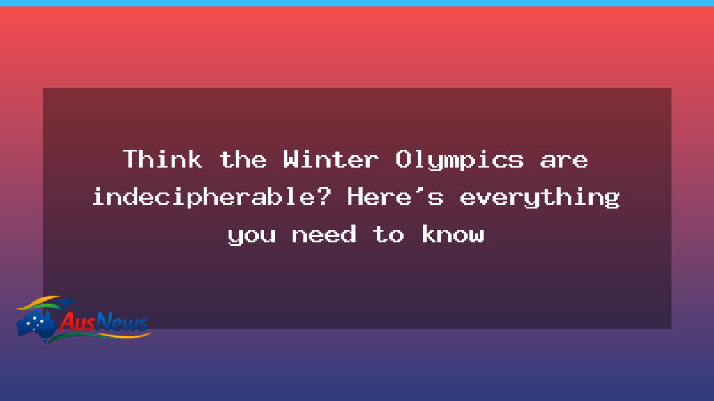 Milano Cortina 2026: What Australians should know - milano cortina 2026