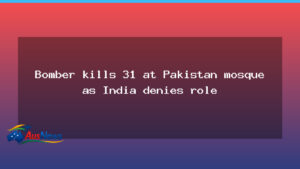 Explosive attack outside Pakistani Shi’ite mosque leaves 31 dead, more than 170 injured - explosive attack outside