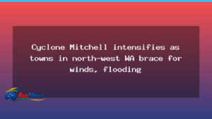 Cyclone Mitchell intensifies as WA towns brace for winds and floods - cyclone mitchell intensifies