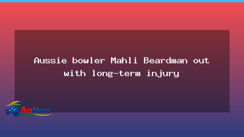 Beardman sidelined by long-term back injury after T20I series - beardman sidelined long-term