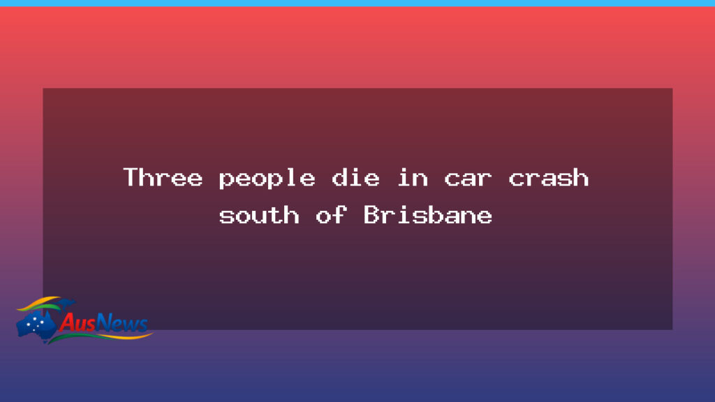 Three dead after Yarrabilba car crash south of Brisbane - three dead after