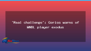 Goriss warns of WNBL exodus as WNBA expansion looms - goriss warns wnbl