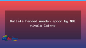 Brisbane Bullets finish last after home defeat to Cairns in NBL showdown - brisbane bullets finish