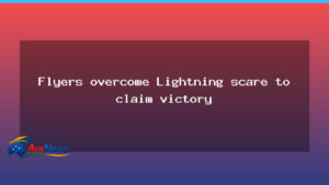 Flyers edge Lightning to seal season finale victory - flyers edge lightning