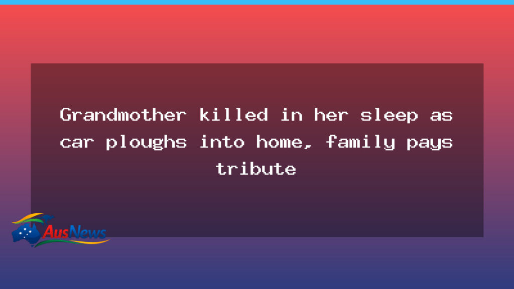 Perth grandmother killed as car crashes into Rivervale home; family pays tribute - perth grandmother killed