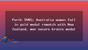 Perth SVNS: Australian women fall in gold rematch; men win bronze - western australia