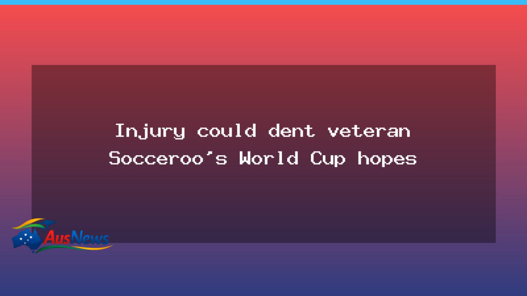 Groin setback could threaten veteran Goodwin’s World Cup bid - groin setback could