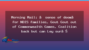 NDIS reforms loom as Coalition tensions simmer across Canberra - ndis reforms loom