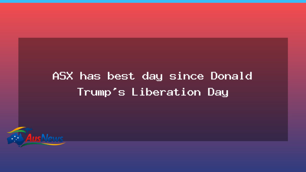 ASX posts best day in weeks as AI investments weigh ahead of reporting season - asx posts best