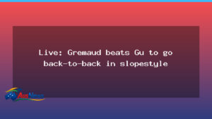 Live updates: Gremaud defends slopestyle as Aussies eye ice dancing comeback - live updates gremaud