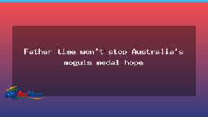 Father time not stopping Australia’s moguls medal bid - father time not