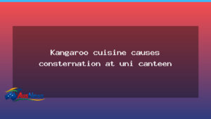 Australian flavours on German campus menu sparks debate - australian flavours german