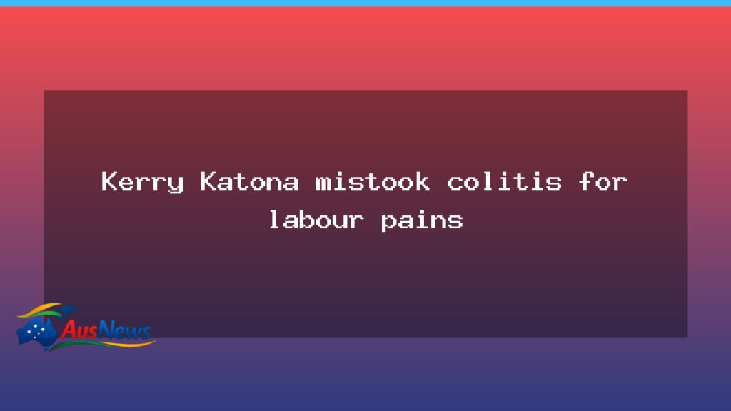 Kerry Katona hospital scare: colitis mistaken for labour pains - kerry katona hospital