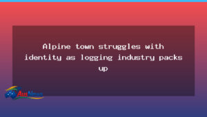 Alpine town in transition as logging winds down in Victoria - alpine town transition