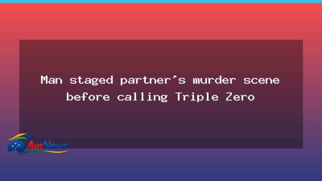 Court documents outline partner's alleged staging of murder scene in Canberra