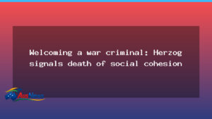 Inviting Herzog: a spark in the national cohesion debate - inviting herzog spark