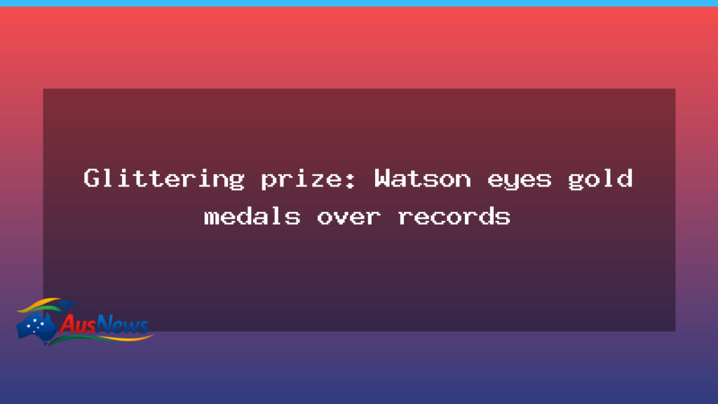 Watson targets gold over milestones as Diamonds near 100 Tests - watson targets gold