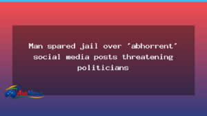 Sydney man spared jail after online threats to the PM - sydney man spared
