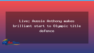 Anthony opens Olympic moguls title defence with solid start at Milano Cortina - anthony opens olympic