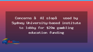 AI-generated briefing fuels controversy over gambling education funding bid - ai-generated briefing fuels