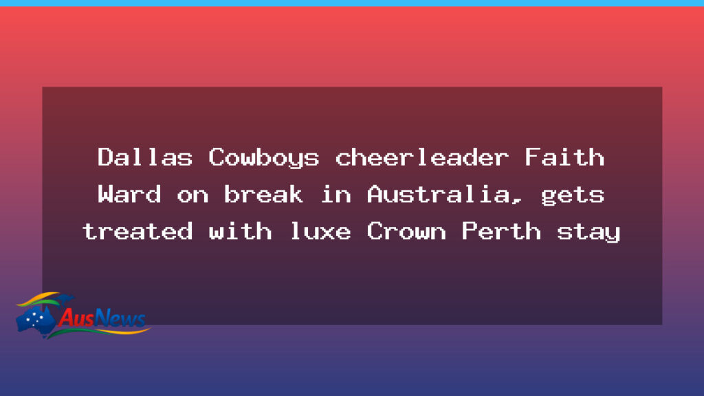 Faith Ward in Perth: Crown Perth stay marks luxe off-season break - faith ward perth