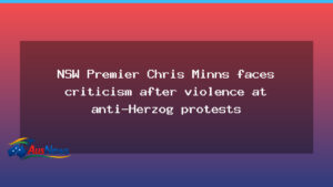 Backlash grows as NSW premier backs police actions at anti-Herzog protests - backlash grows nsw