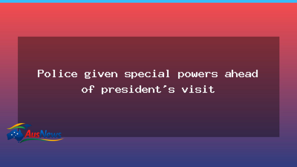 Victoria Police Granted Special Powers Ahead of Herzog Visit - victoria police granted