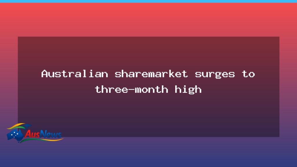 Australian shares climb to three-month high on bank earnings - australian shares climb