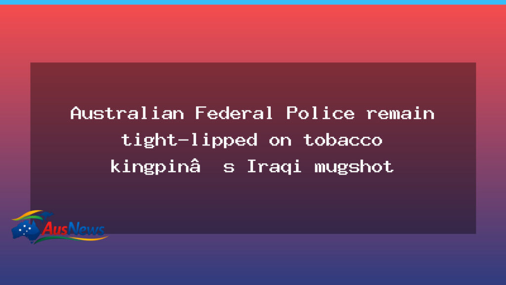 AFP silent on Iraqi mugshot tied to tobacco kingpin Kazem Hamad - afp silent iraqi