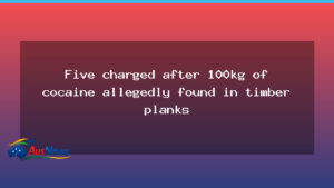 Five charged after cocaine found hidden in timber planks amid cross-border drug probe - five charged after